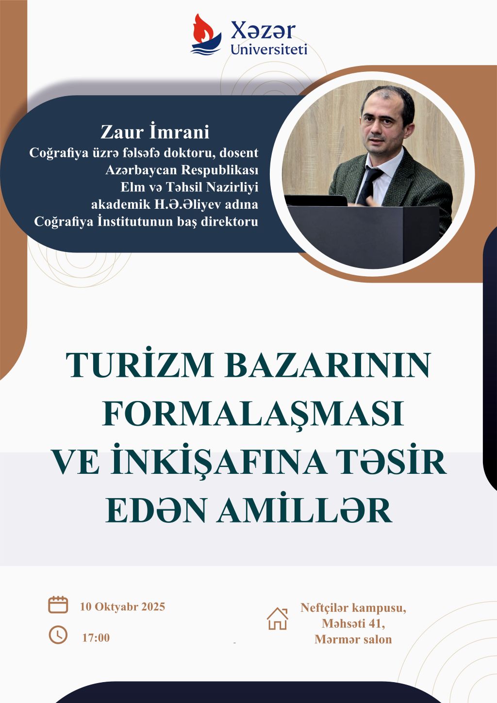 ANNOUNCEMENTS Khazar University